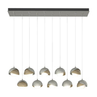 Brooklyn 10-Light Double Shade Pendant