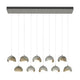 Brooklyn 10-Light Double Shade Pendant