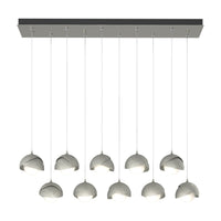Brooklyn 10-Light Double Shade Pendant