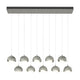 Brooklyn 10-Light Double Shade Pendant