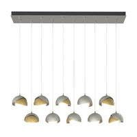 Brooklyn 10-Light Double Shade Pendant