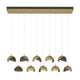 Brooklyn 10-Light Double Shade Pendant