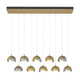 Brooklyn 10-Light Double Shade Pendant