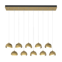 Brooklyn 10-Light Double Shade Pendant