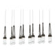 Link 10-Light Clear Glass Pendant