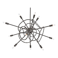 Olympus 12-Light Starburst Pendant