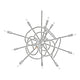 Olympus 12-Light Starburst Pendant