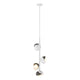 Brooklyn 4-Light Double Shade Vertical Pendant