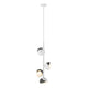 Brooklyn 4-Light Double Shade Vertical Pendant