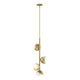 Brooklyn 4-Light Double Shade Vertical Pendant