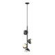 Brooklyn 4-Light Double Shade Vertical Pendant