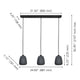Barlaston 34" 3-Light Pendant