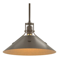 Henry Medium Steel Shade Pendant