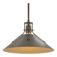 Henry Medium Steel Shade Pendant