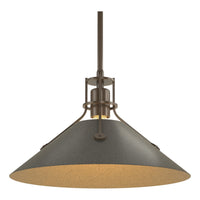 Henry Medium Steel Shade Pendant
