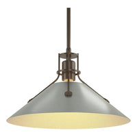 Henry Medium Steel Shade Pendant
