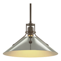 Henry Medium Steel Shade Pendant