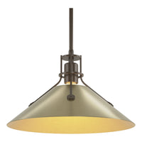 Henry Medium Steel Shade Pendant