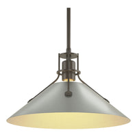 Henry Medium Steel Shade Pendant