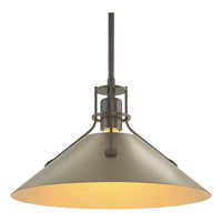 Henry Medium Steel Shade Pendant