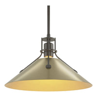 Henry Medium Steel Shade Pendant
