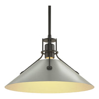 Henry Medium Steel Shade Pendant
