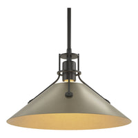 Henry Medium Steel Shade Pendant