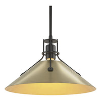 Henry Medium Steel Shade Pendant