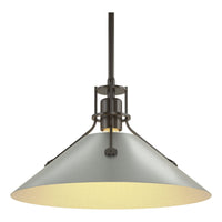 Henry Medium Steel Shade Pendant