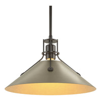 Henry Medium Steel Shade Pendant