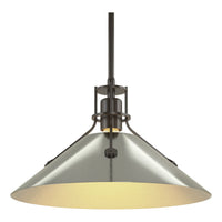 Henry Medium Steel Shade Pendant
