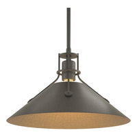 Henry Medium Steel Shade Pendant