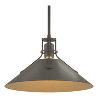 Henry Medium Steel Shade Pendant