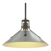 Henry Medium Steel Shade Pendant