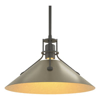 Henry Medium Steel Shade Pendant