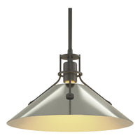 Henry Medium Steel Shade Pendant