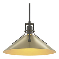 Henry Medium Steel Shade Pendant