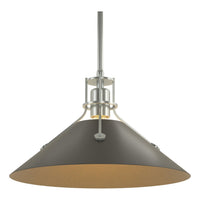 Henry Medium Steel Shade Pendant