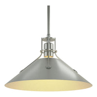 Henry Medium Steel Shade Pendant