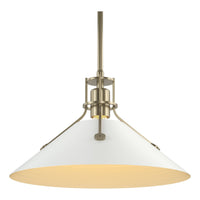Henry Medium Steel Shade Pendant