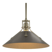 Henry Medium Steel Shade Pendant