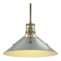 Henry Medium Steel Shade Pendant
