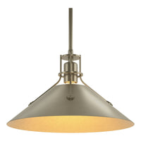 Henry Medium Steel Shade Pendant