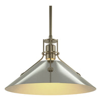 Henry Medium Steel Shade Pendant