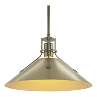 Henry Medium Steel Shade Pendant