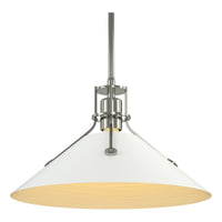 Henry Medium Steel Shade Pendant
