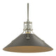 Henry Medium Steel Shade Pendant