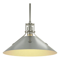 Henry Medium Steel Shade Pendant