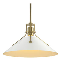 Henry Medium Steel Shade Pendant