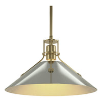 Henry Medium Steel Shade Pendant